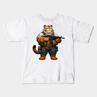 Tactical Tiger Kids T-Shirt